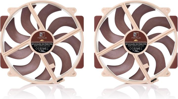 Produktbild Noctua NF-A14x25r G2 PWM Sx2-PP (140 mm, 1 x)