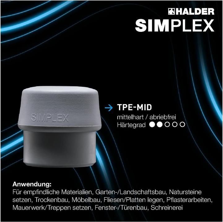 Produktbild Halder Simplex-Softface-Hammer D80 (4400 g)