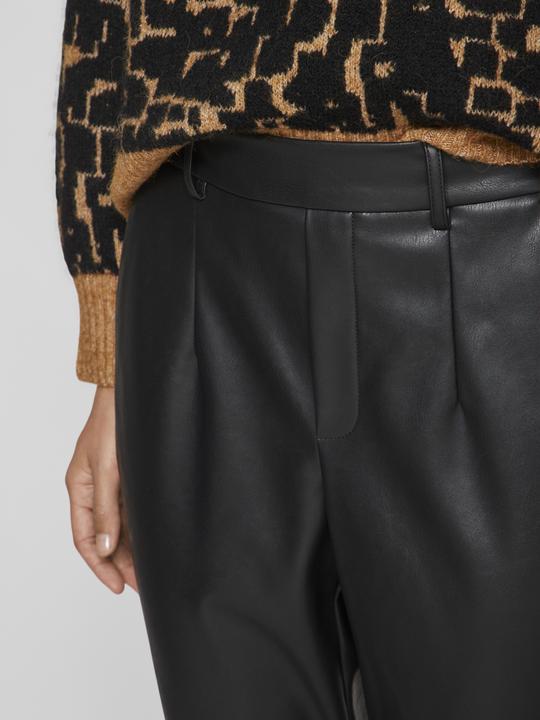 Actual product image Vila Coated High Waist Trousers (44)