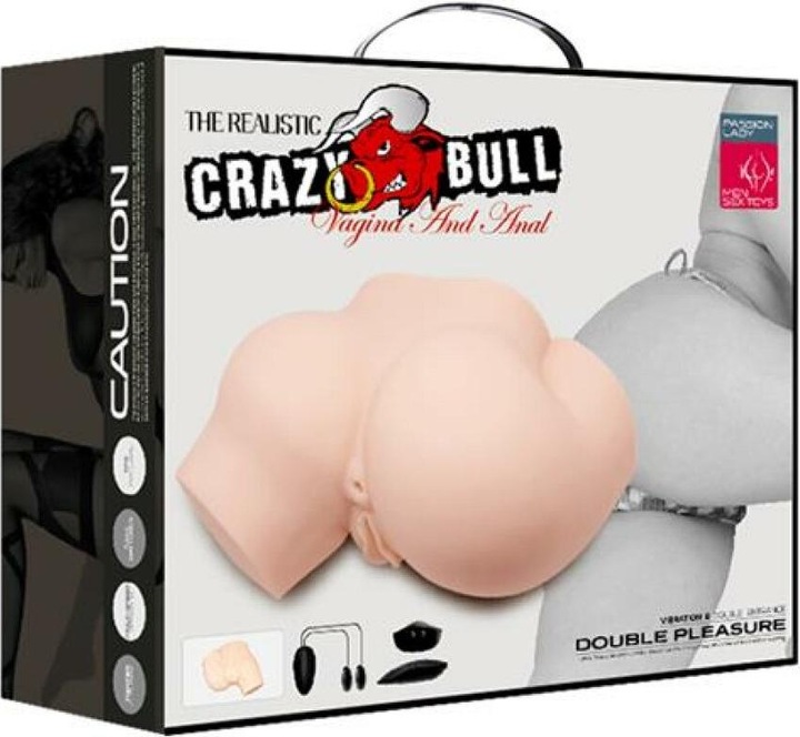 Immagine prodotto Crazy Bull Ano E Vagina Realistici Con Vibrazione A Doppio Piacere