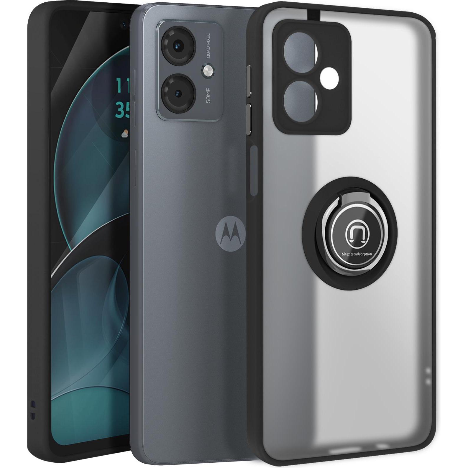 Avizar Kameo Case (Motorola Moto G14), Smartphone Hülle, Schwarz