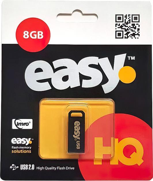 Actual product image IMRO USB flash drive EASY / 8 GB (8 GB, USB 2.0, black) (8 GB, USB-A)