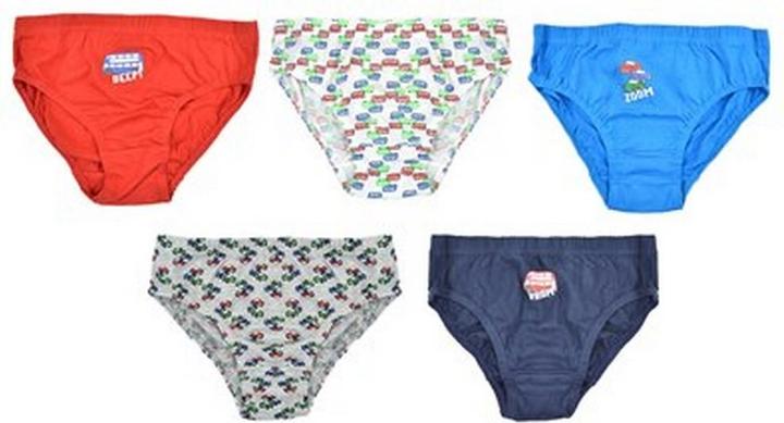 Productafbeelding Tom Franks Tboys Voertuigen Slips Jongens (5Pack) (98, Pakje van 5)