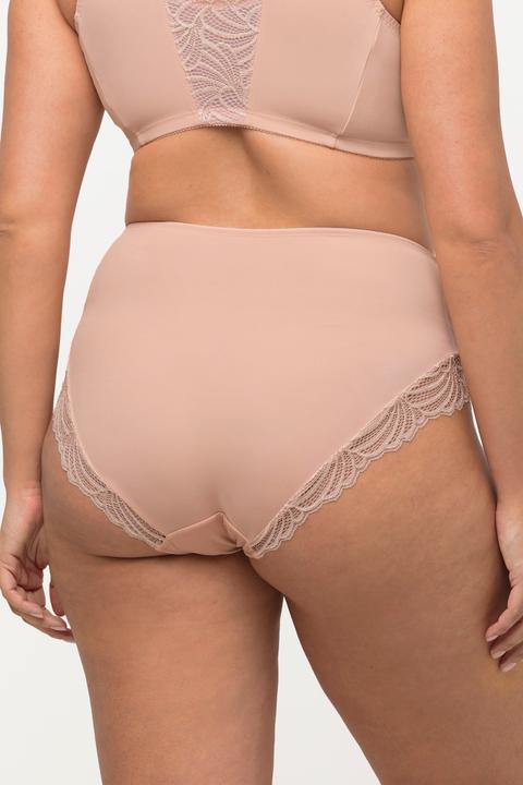 Immagine prodotto Ulla Popken Slip midi con pizzo velato laterale (60)