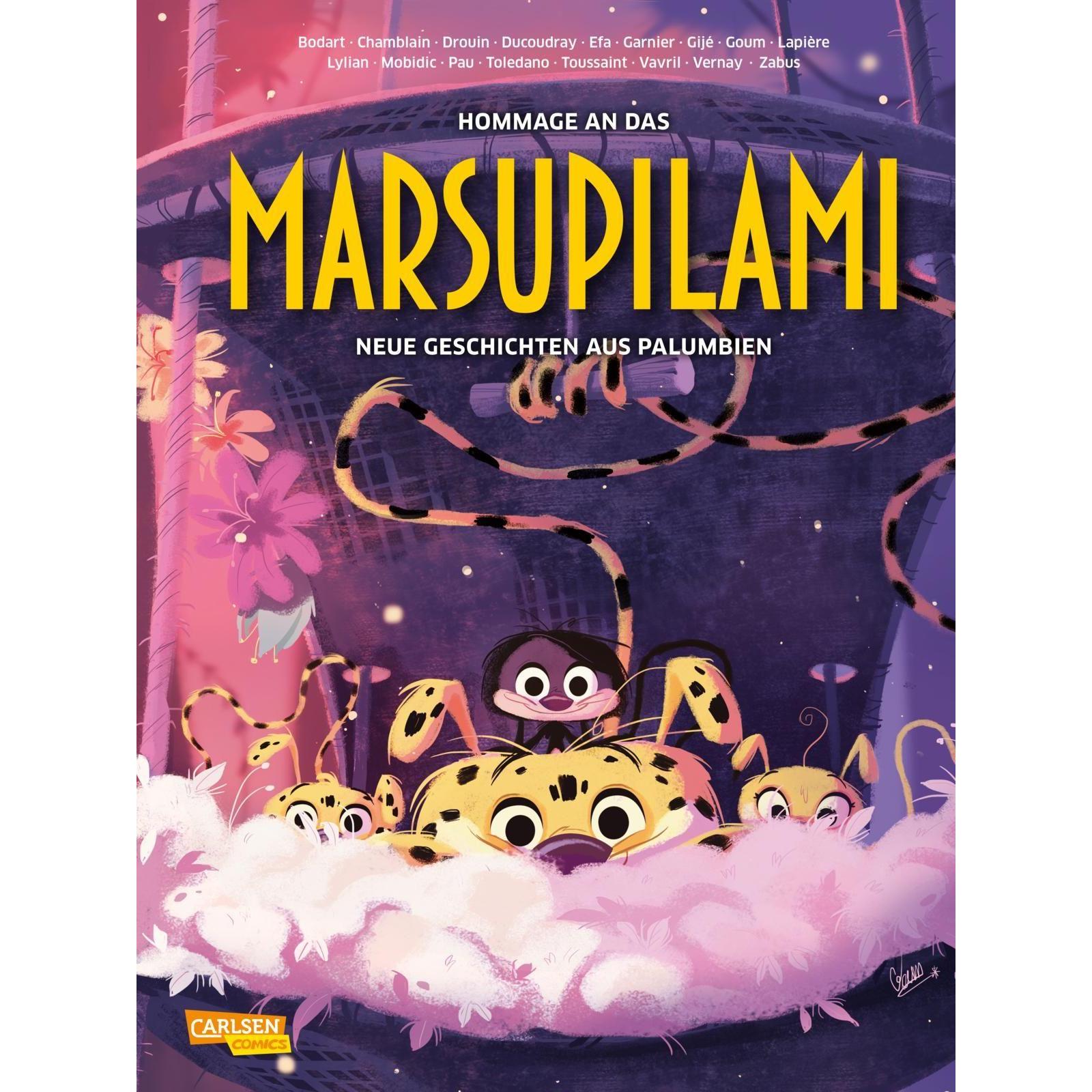 Hommage an das Marsupilami 2, Belletristik von André Franquin