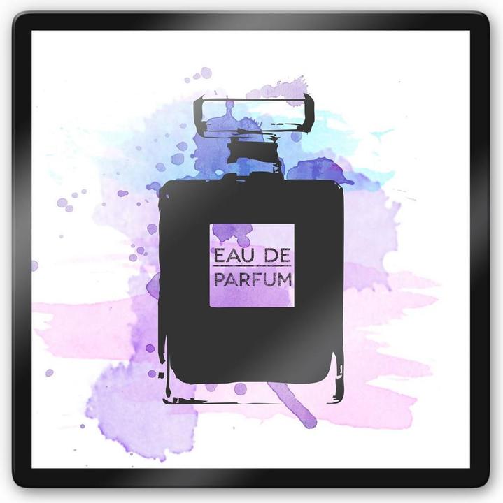 Actual product image Trenddeko Eau de Parfum Watercolor - Grey (30 x 30 cm)