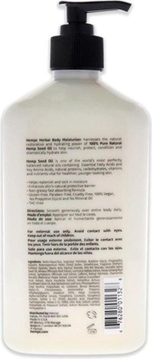 Produktbild Hempz Tägliche pflanzliche Feuchtigkeitscreme mit Sheabutter und Hanfextrakt 100% reines Bio-Hanfsamenöl (Körperlotion)
