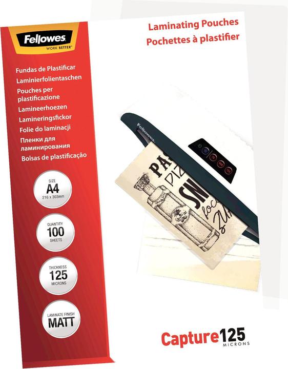Actual product image Fellowes Enhance 80 (A4, 100 pcs., 125 µm)