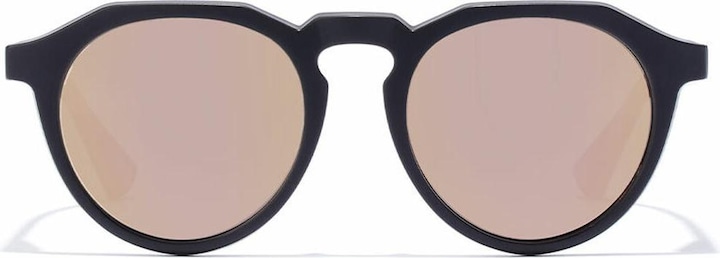 Hawkers Unisex-Sonnenbrille Warwick Raw Schwarz Rosa Polarisiert Ø 51,9 mm (Ø 51,9 mm)