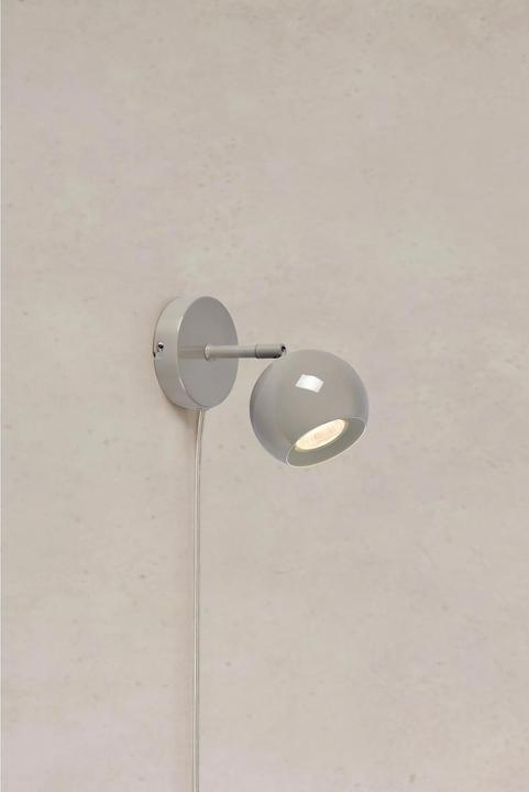 Actual product image Markslöjd Pop Wall 1l Grey (GU10)