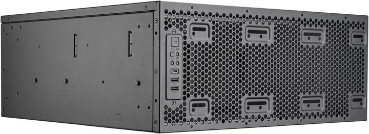 Actual product image Silverstone SST-RM4A - 4U Rackmount Server Chassis with enhanced 360mm radiators compatiblity and su