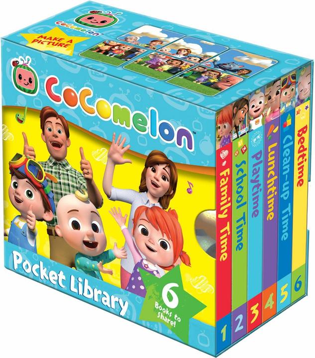 Immagine prodotto Cocomelon:Cocomelon Pocket Library, 6 V (Inglese, Cocomelon, 2022)