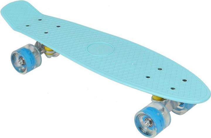 Victoria Plastic skateboard 22 inch Enero blue LED (22.05")