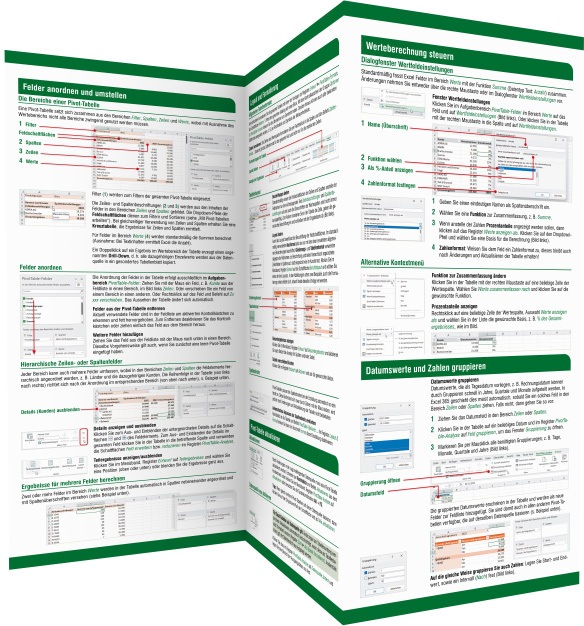 Produktbild Pivot-Tabellen (PivotTable) Microsoft Excel 365 / Excel 2019 - 2021 (Deutsch, Inge Baumeister, 2024)