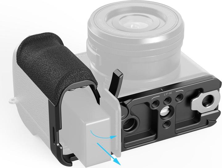 Produktbild SmallRig L-Shape Mount Plate with Silicone Handle (Griff, Schnellwechselplatte)