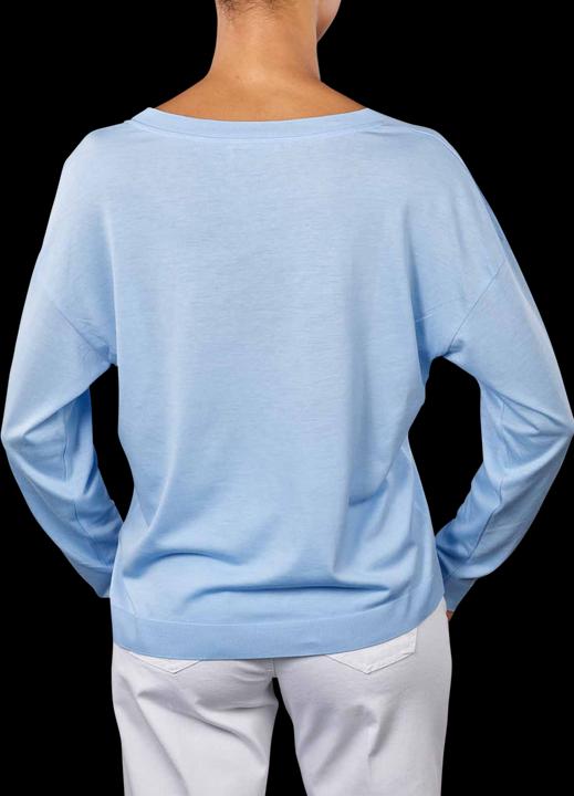 Produktbild Drykorn V-Neck Itaria Pullover Oversized Jersey Blue (XL)