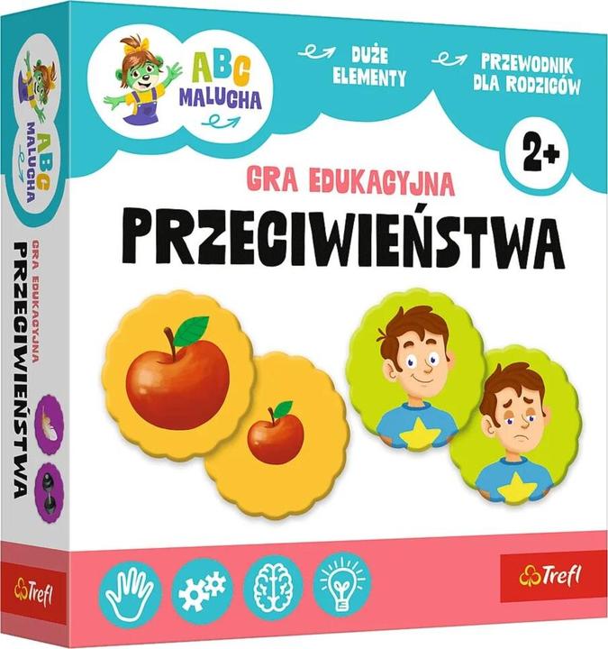 Trefl Kleinkind ABC's Gegensätze Die Treflik Familie