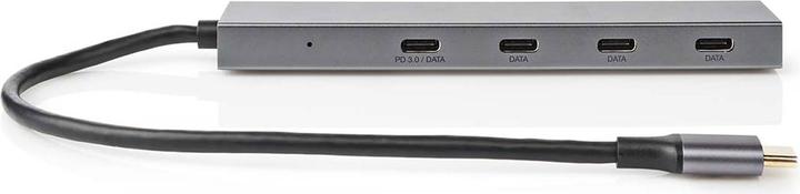 Immagine prodotto Nedis Hub USB | 1x USB-C™ 3.2 Gen 2 Maschio | USB-C™ 3.2 Gen 2 Femmina con PD 3.0 / 3x USB-C™ 3.2 Gen 2 (USB-C, 4 porte)