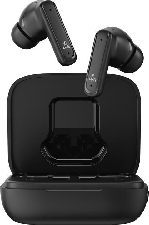 Actual product image Sbox Wireless headphones EB-TWS08-B Touch Screen Display Black (ANC, 4 h, Wireless)
