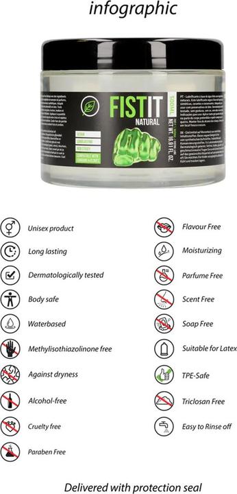 Produktbild Pharmquests Fist it - Natural - 500 ml (500 ml)