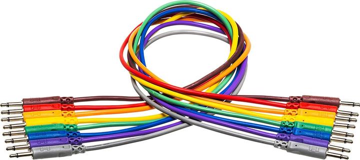 Produktbild Hosa CMM-845 - Patch Cables 8pcs, 45cm (0.45 m)