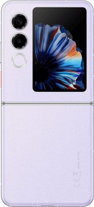 Actual product image ZTE NUBIA FLIP 2 5G DS 8+256 TIM LILAC PURPLE (256 GB, Crimson, Lilac Purple, 6.90", Dual SIM, 5G)
