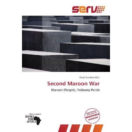 Second Maroon War, Fachbücher