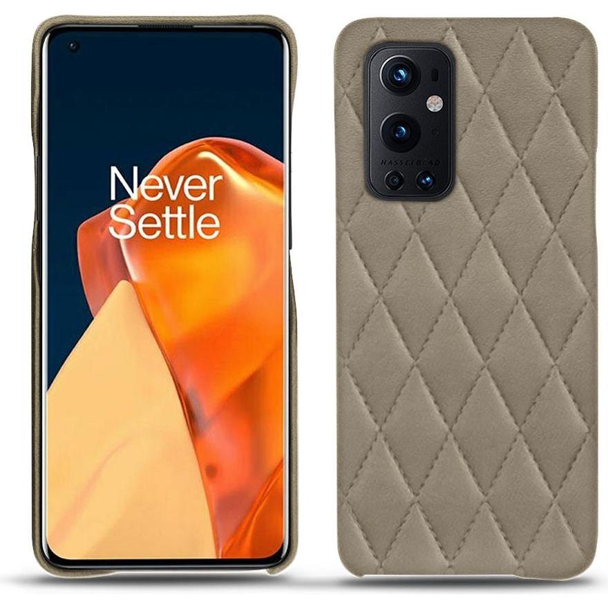 Noreve Lederschutzhülle (OnePlus 9 Pro), Smartphone Hülle, Beige