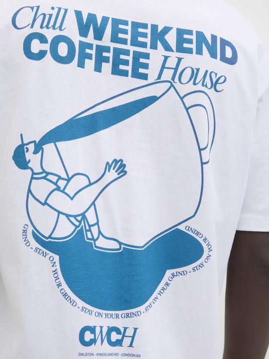 Immagine prodotto Jack & Jones Rückenprint Rundhalsausschnitt T-shirt T-shirt (M)