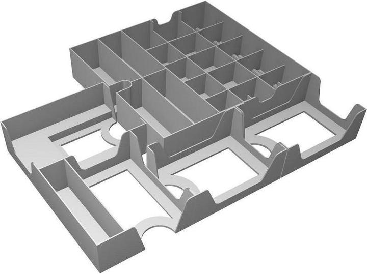 Image du produit Feldherr ORG054 - Kit mousse + organiseur pour Warhammer Quest : La Cité Maudite - Boîte de jeu de plateau