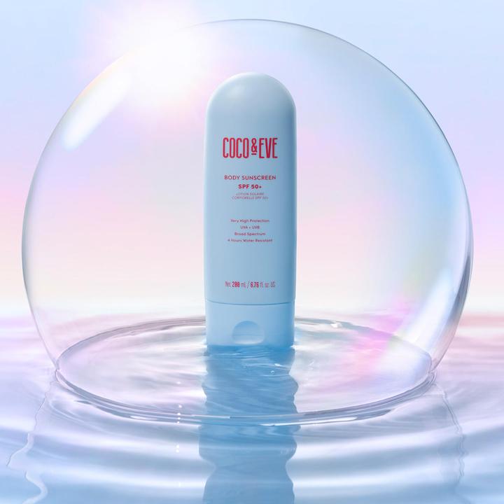 Actual product image Coco & Eve Body Sunscreen SPF 50+ (Suntan cream, SPF 50+, 200 ml)