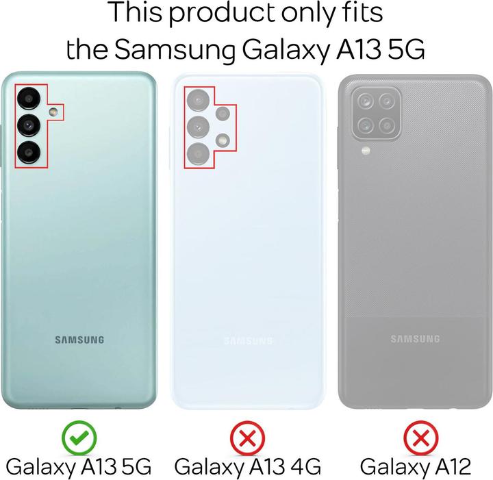 Produktbild Nalia Klare Transparente Hybrid Hülle (Samsung Galaxy A13 5G)