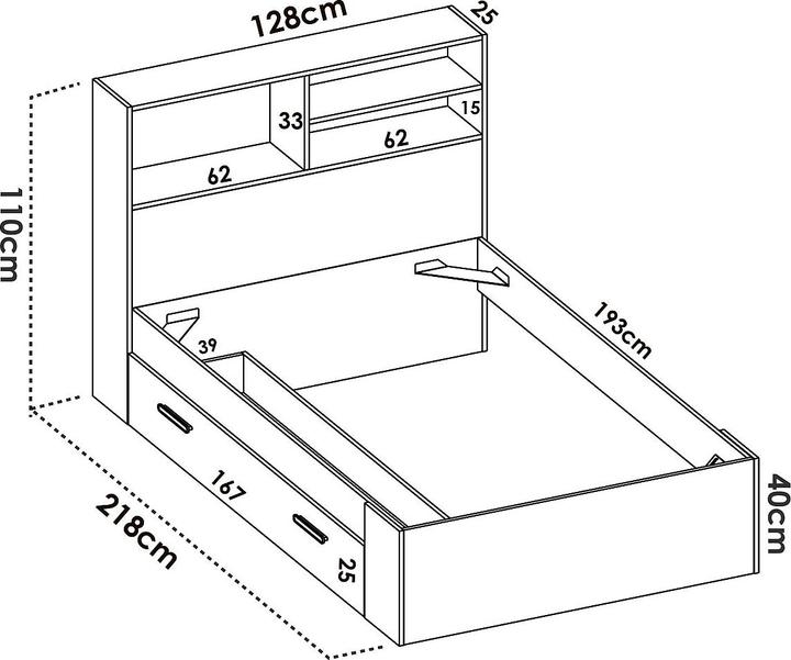 Produktbild Vente-unique Vardiel (120 x 190 cm)