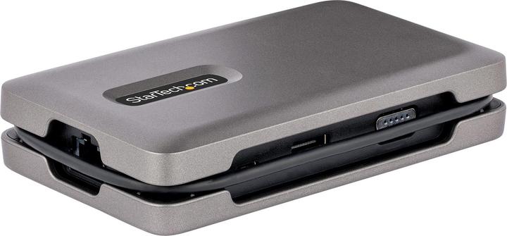 Produktbild StarTech com DKM31C3HVCPD, Avec fil, USB 3.2 Gen 2 (3.1 Gen 2) Type-C, 100 W, 2.0b, 10,100,1000 Mbit (USB-C, 2 Ports)