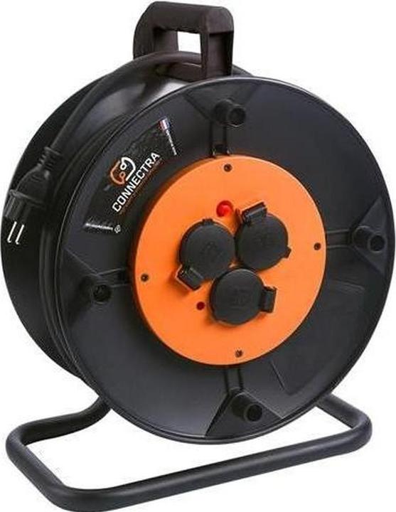 Produktbild Connectra 47.568.50 Kabeltrommel XP-PRO.1 - 40m - H07RN-F - 3 G 2,5 mm² (40 m, 2.50 mm²)