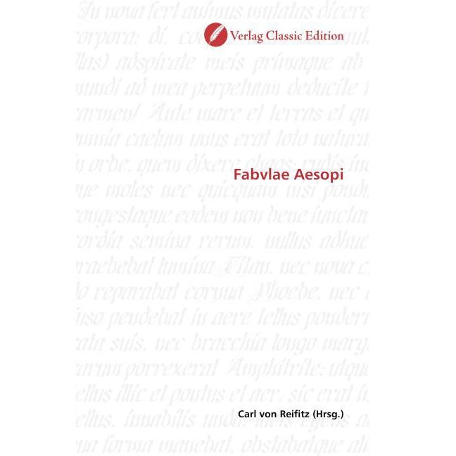 Fabvlae Aesopi, Fachbücher von Carl von Reifitz