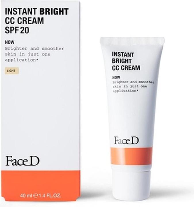 Actual product image FaceD Face D CC Cream SPF20 Color Correction Cream Light (Light)