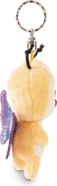 Immagine prodotto NICI Portachiavi farfalla Sunshine Lou 9cm-giallo compagno di peluche per lo zaino o