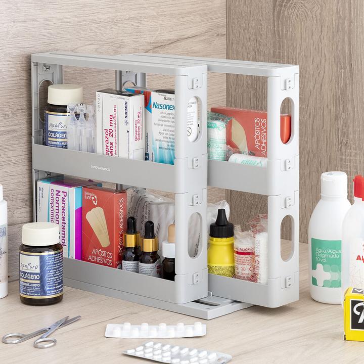 Actual product image InnovaGoods Sliding and swivelling spice rack