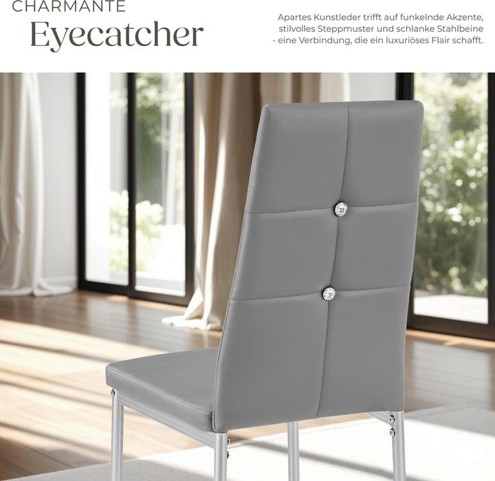 Produktbild tectake Esszimmerstuhl