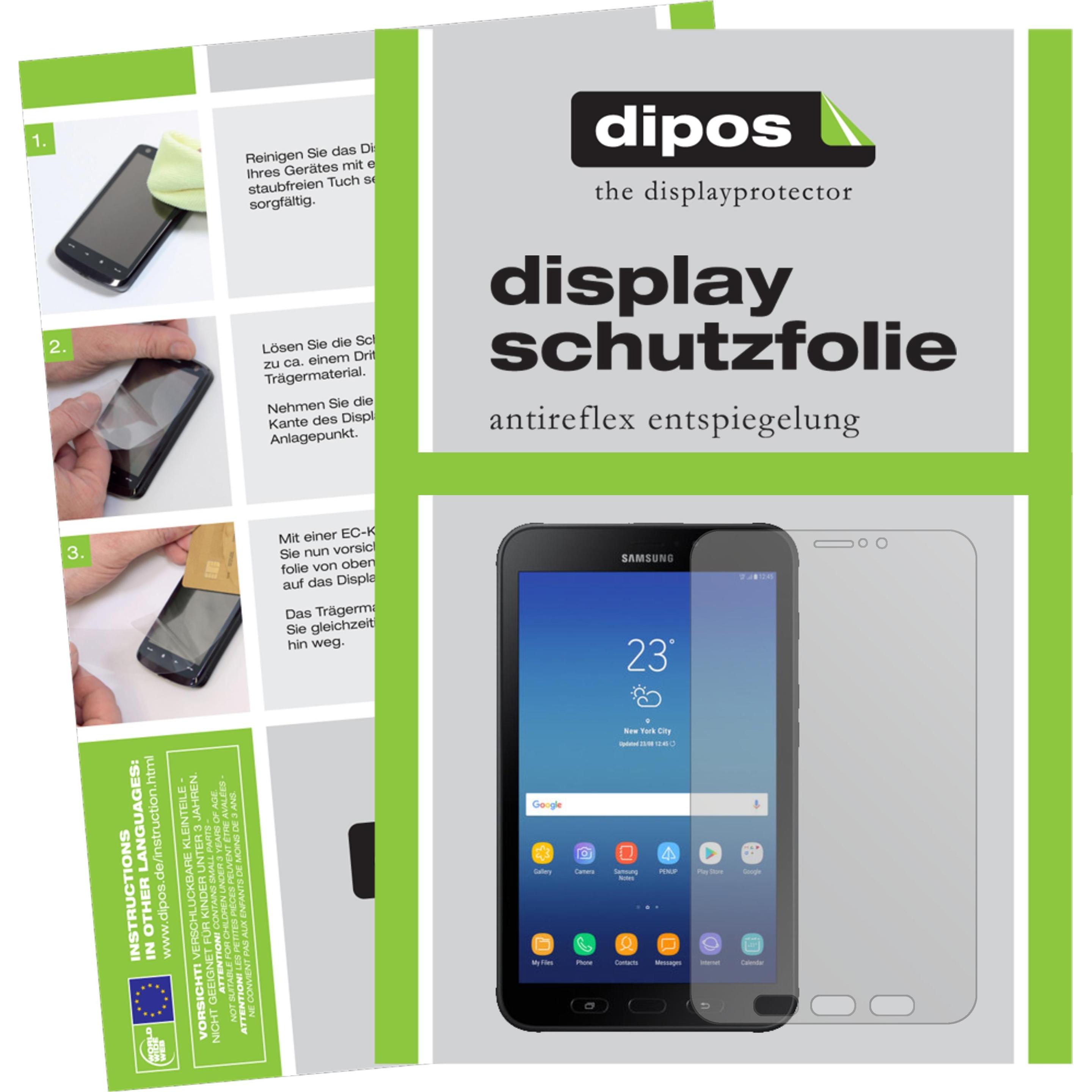Thumbnail - Dipos Displayschutzfolie Antireflex (2 Stück, Galaxy Tab Active 2 8.0 (2017)), Tablet Schutzfolie
