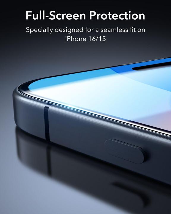 Image du produit ESR Protection d'écran Armorite (1 pièce(s), Apple iPhone 16 Plus)
