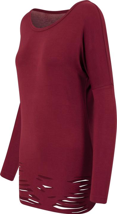 Produktbild Urban Classics Ladies Cutted Viscose L/S Tee (XS)