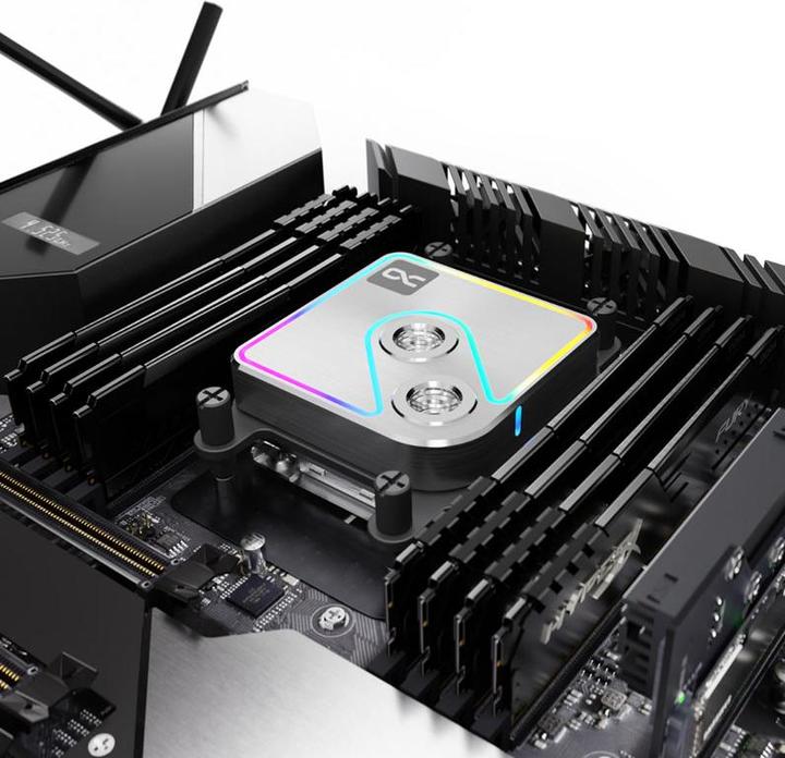 Actual product image Alphacool WAC Core 1 Aurora Silver
