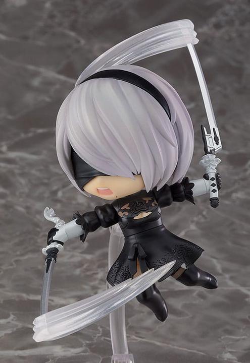 Actual product image Square Enix NieR:Automata Nendoroid Actionfigur 2B (YoRHa No.2 Type B) 10 cm