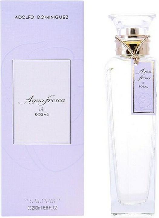 Immagine prodotto Adolfo Dominguez Agua Fresca de Rosas Eau De Toilette 200ml Spray (Eau de toilette, 200 ml)