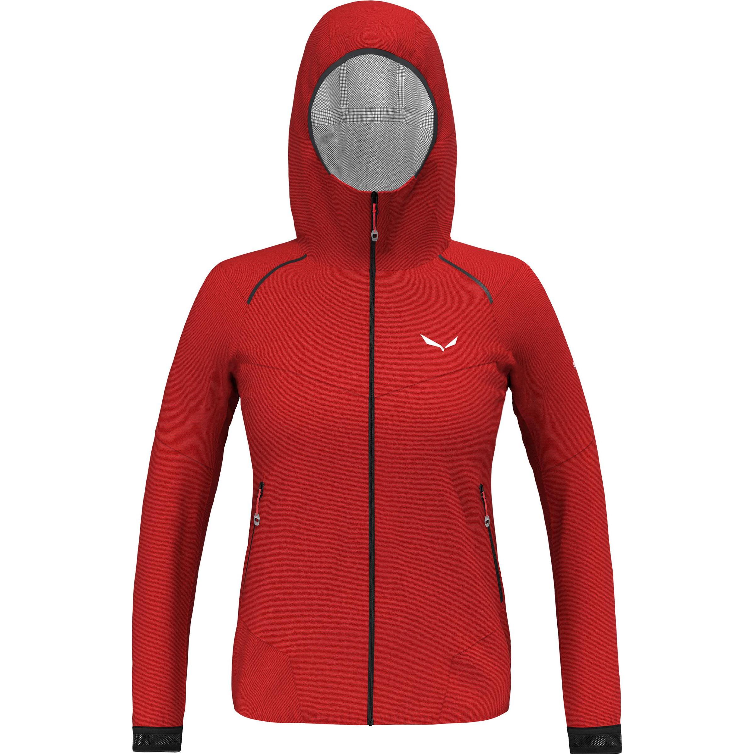 Salewa, Damen, Jacke, Women's Pedroc PowerTex 2.5L Light Jacket (40, L), Rot, 40, L