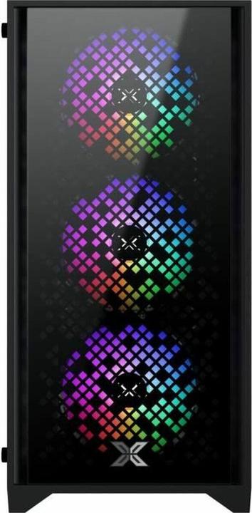 Immagine prodotto Xigmatek Boitier Mini Tour Micro ATX NYX II RGB avec panneaux vitrés (Noir) (mATX)