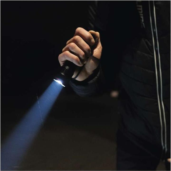 Actual product image Emos LED metal torch, 500 lm, 4× AAA, FOKUS (12.80 cm, 500 lm)