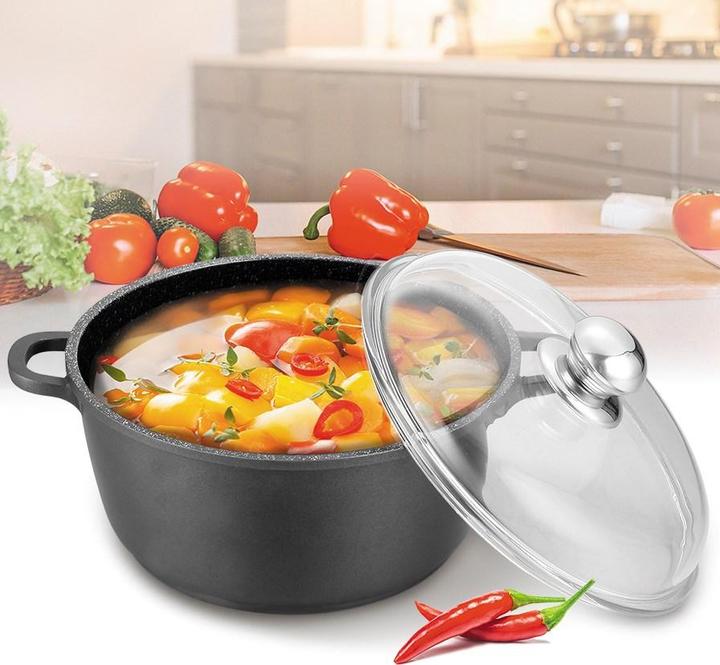 Immagine prodotto Maestro Garnek z pokrywką 16 cm 1 0 l MR-4616C (16 cm, Pentola, Alluminio)